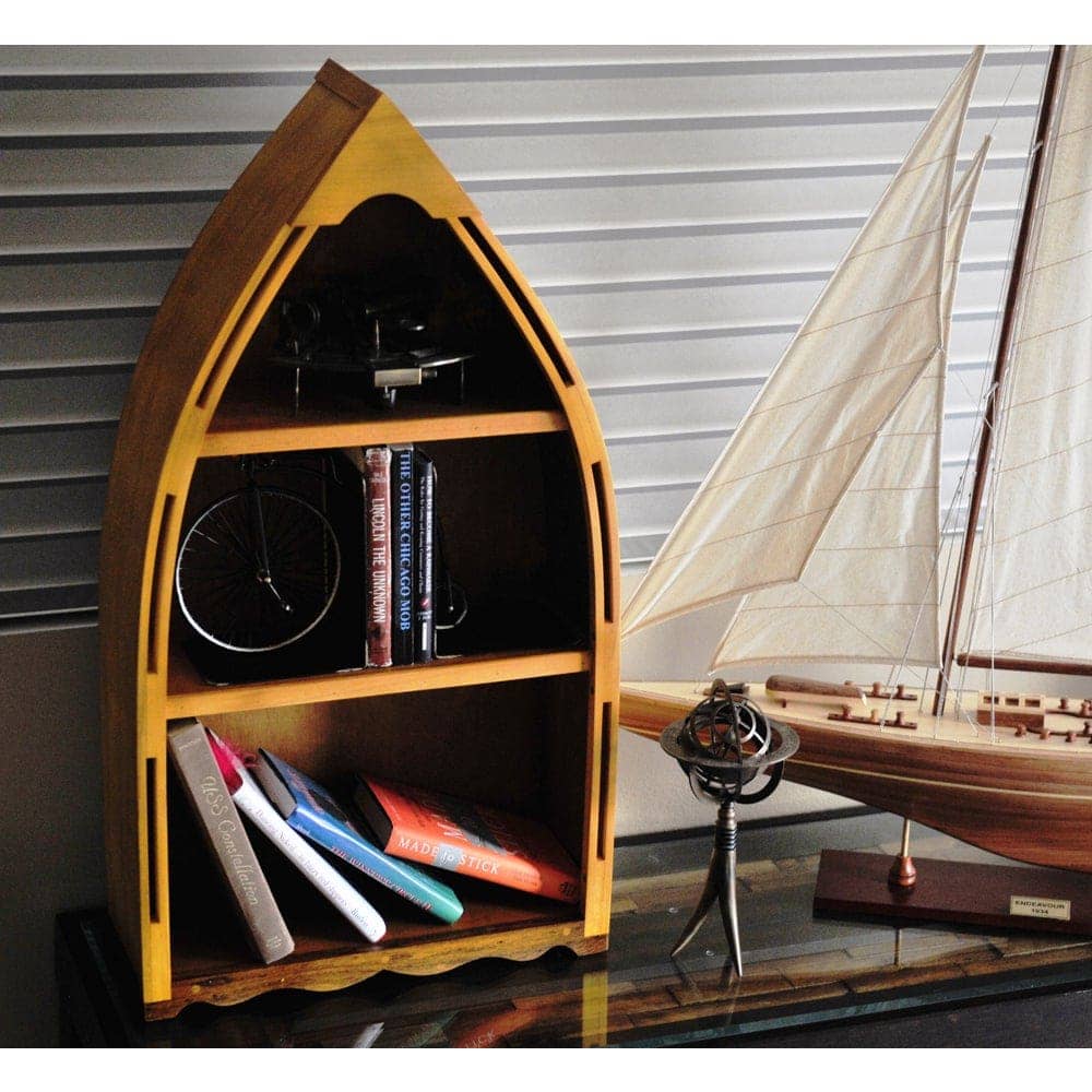 Use a Boat for a Bookshelf