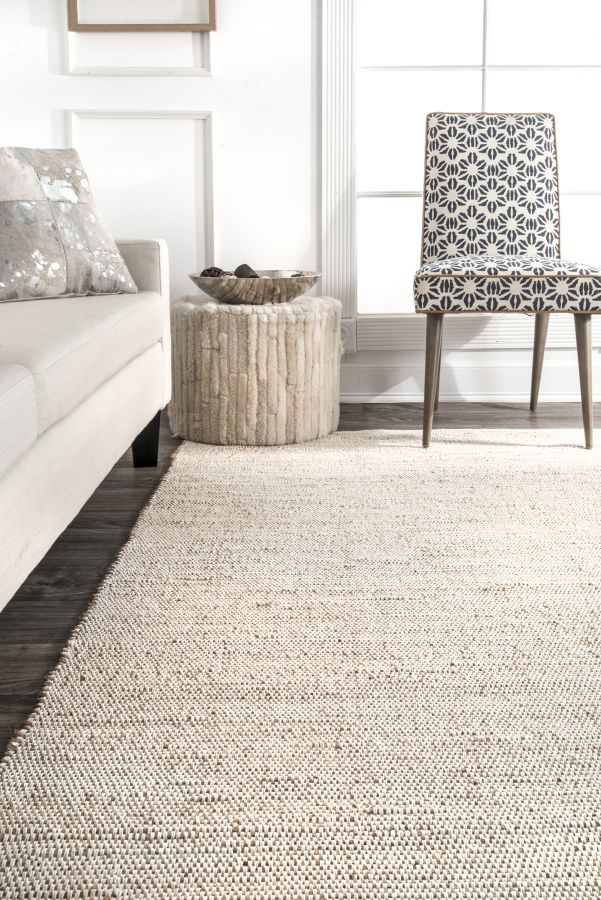 A Natural Handwoven Rug
