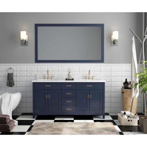 16 Grey and Blue Bathroom Ideas