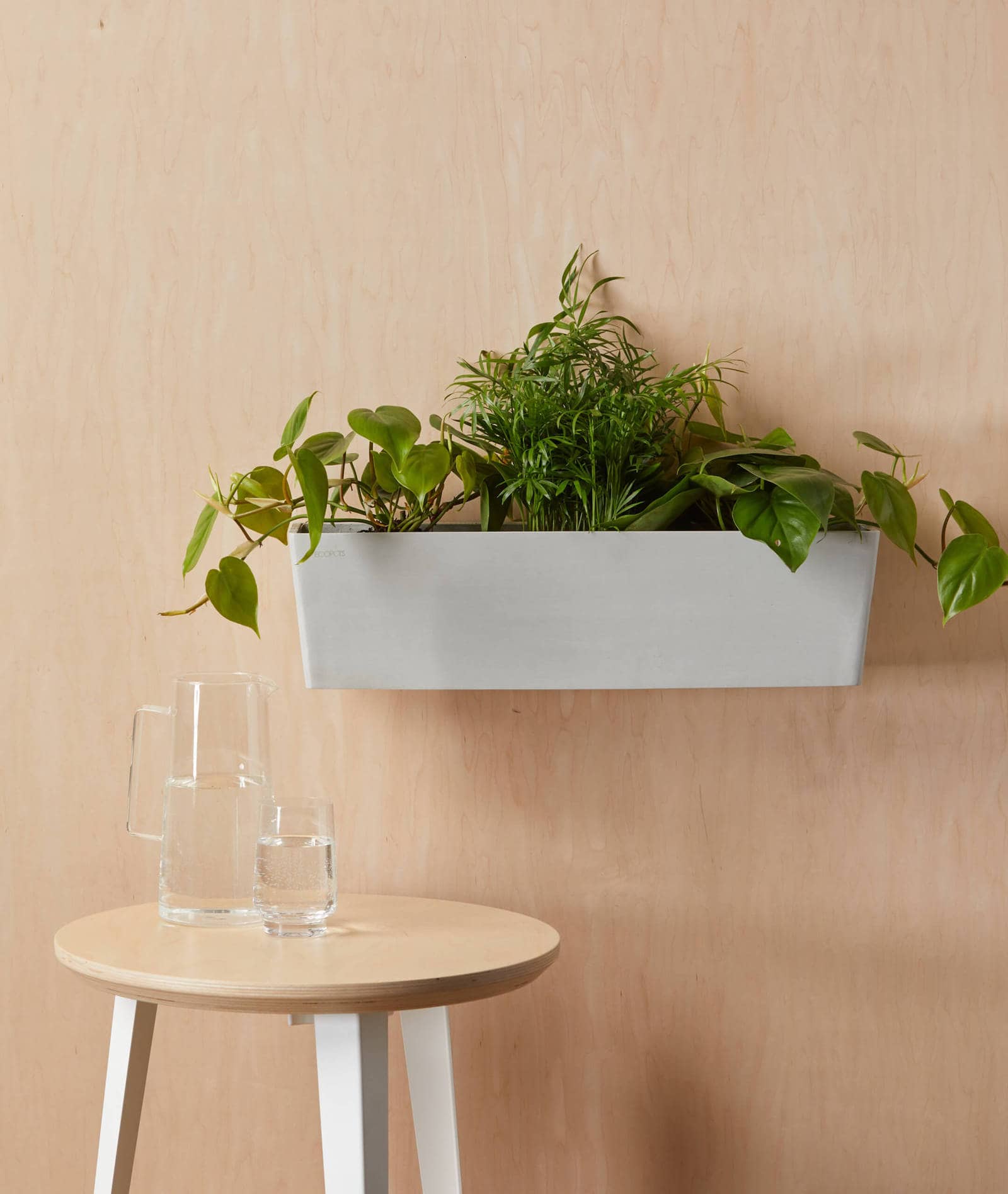 Create Greenery Wall Art with a Wall Pot