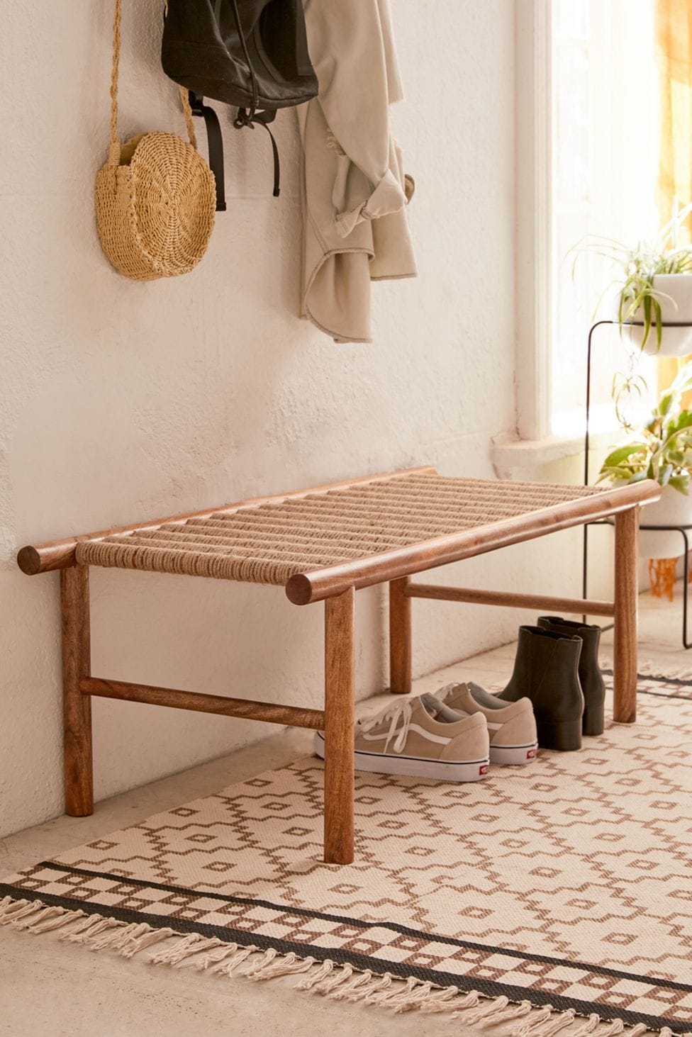 Create a Foyer with a Bench