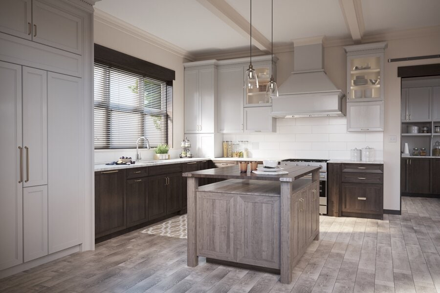 What Color Cabinets With Gray Floors, What Color Kitchen Cabinets Go With Grey Floors