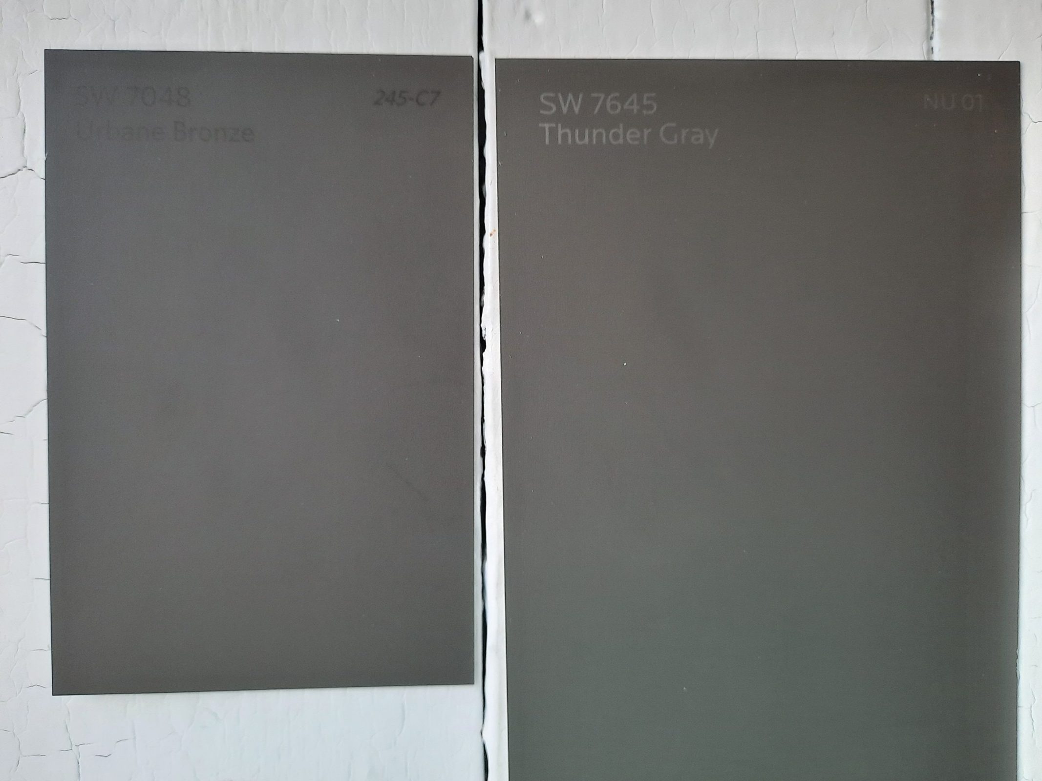 7 Urbane Bronze vs Thunder Gray scaled