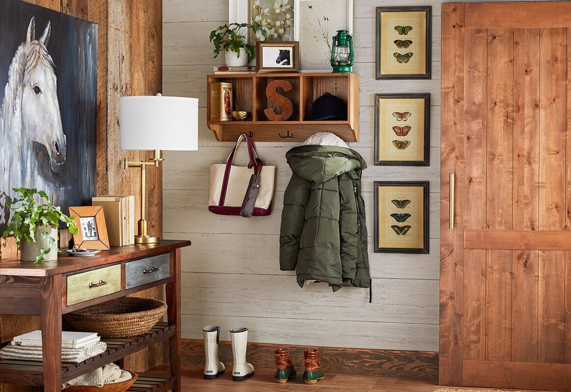 Up Your Entryway Style with a Beautiful Shelf