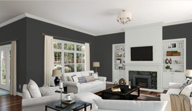 11 Of The Best Charcoal Paint Colors In 2022 - Dark Grey Paint Colors Sherwin Williams