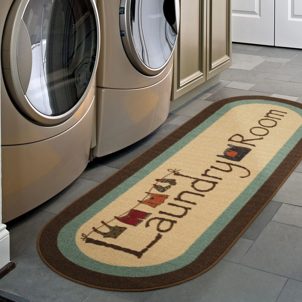 Roll Out a Laundry Room Rug