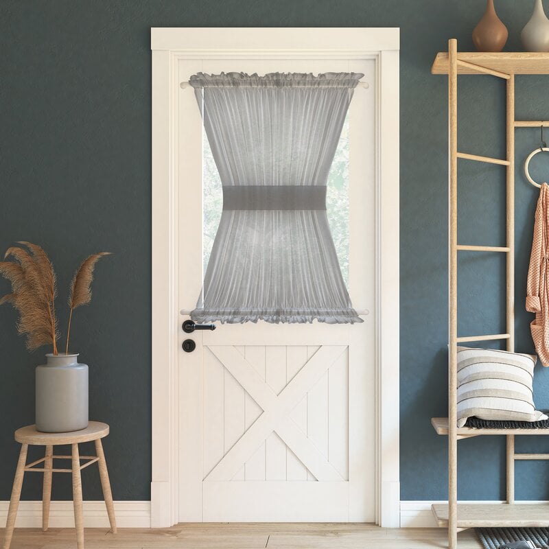 Try a Smaller Curtain Panel