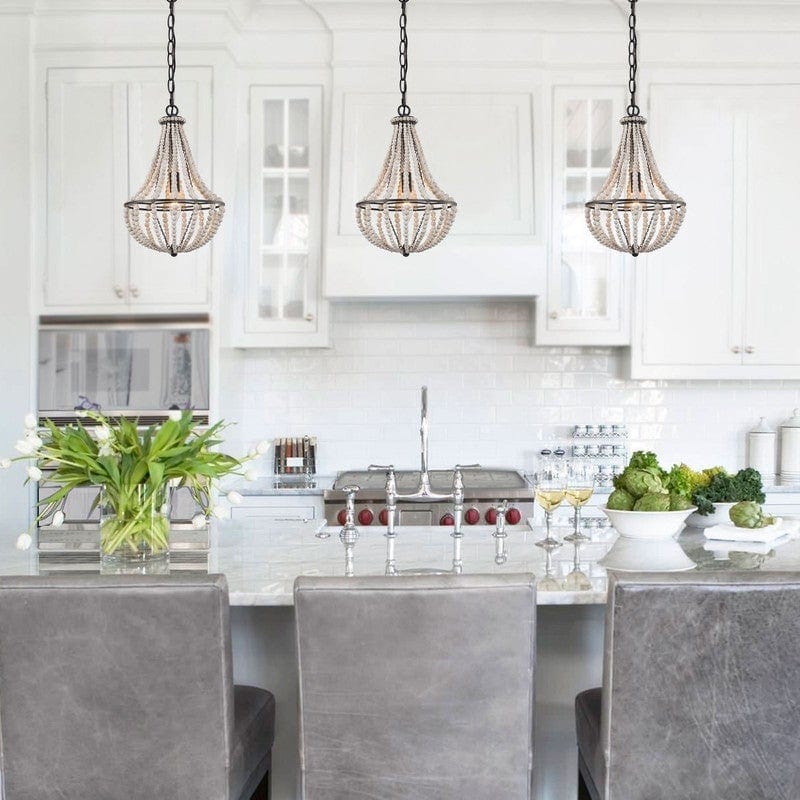 Crazy for a Chic Single-Bulb Chandelier