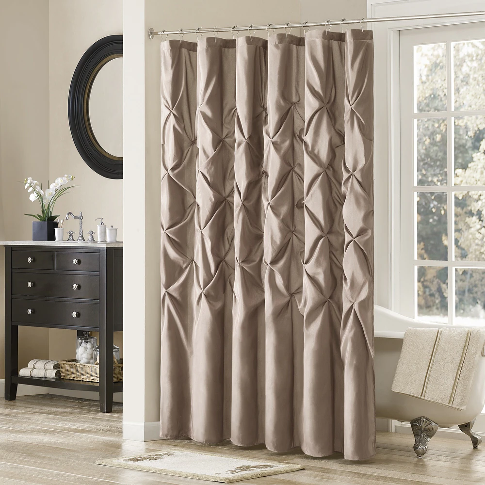 Select a Shower Curtain with a Sheen