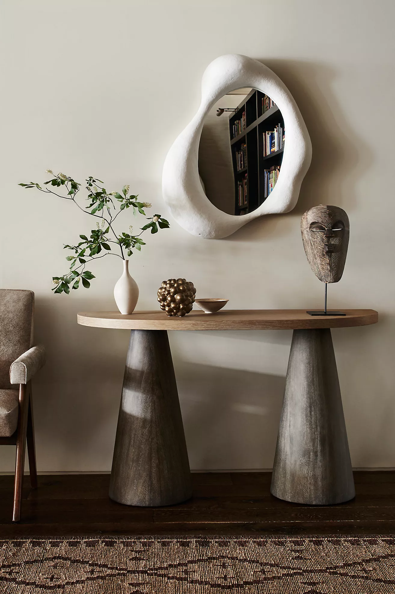 Try a Pedestal Console Table