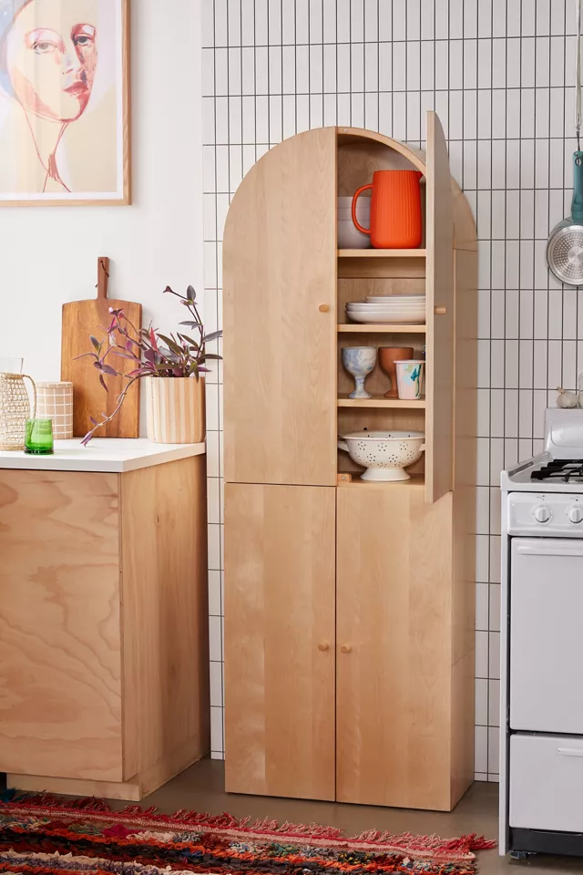 Add an Arched Pantry for Additional Storage