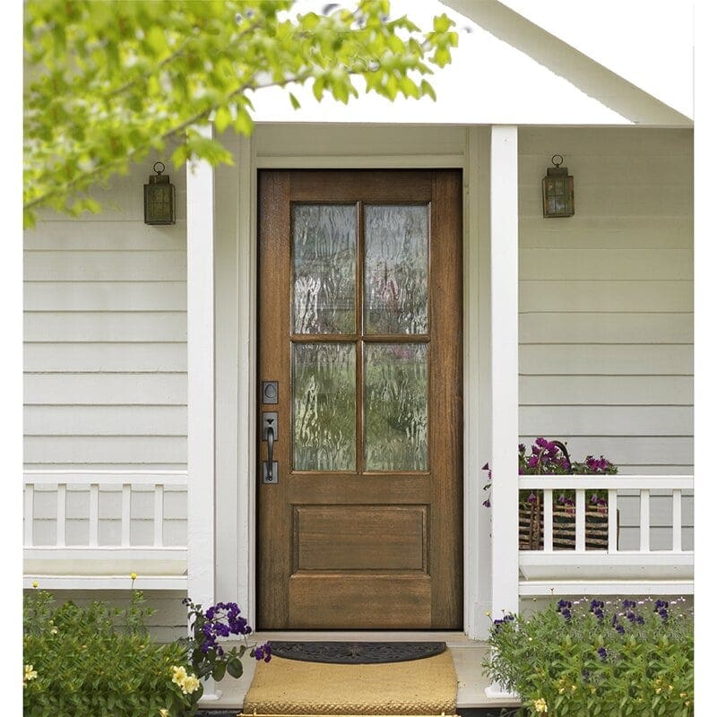 Modern Farmhouse Wood Exterior Doors