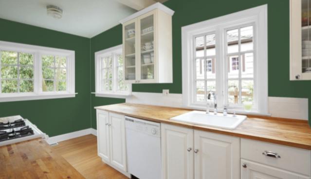 3 Evergreens by Sherwin Williams