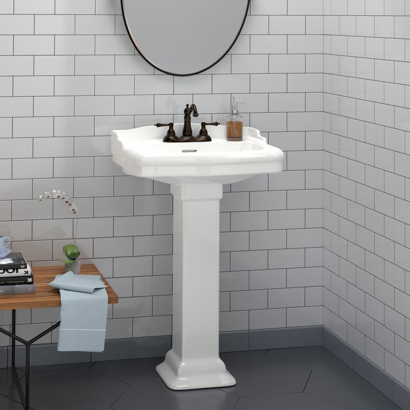 Play Around with a Pedestal Sink