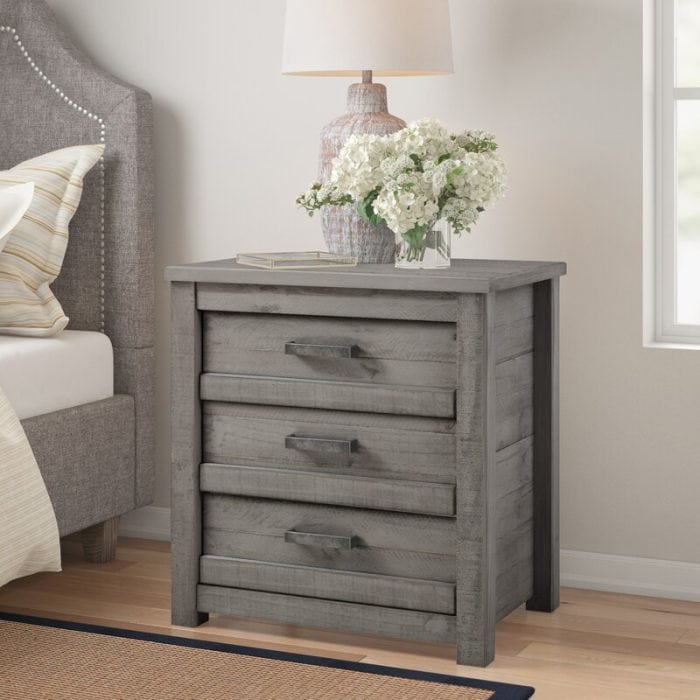 What Color Nightstand Goes With a Gray Bed? 14 Ideas
