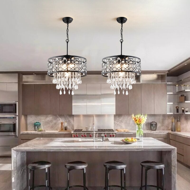 Scatter Light with a Crystal Chandelier
