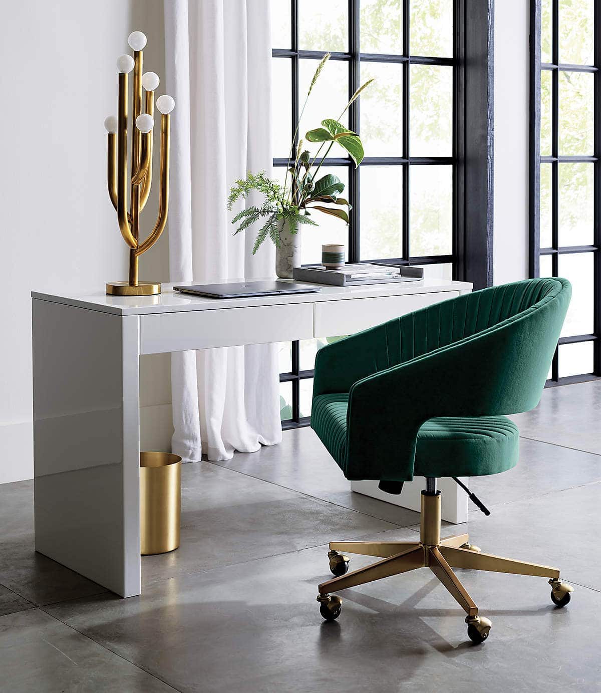 Try a Velvet Office Chair