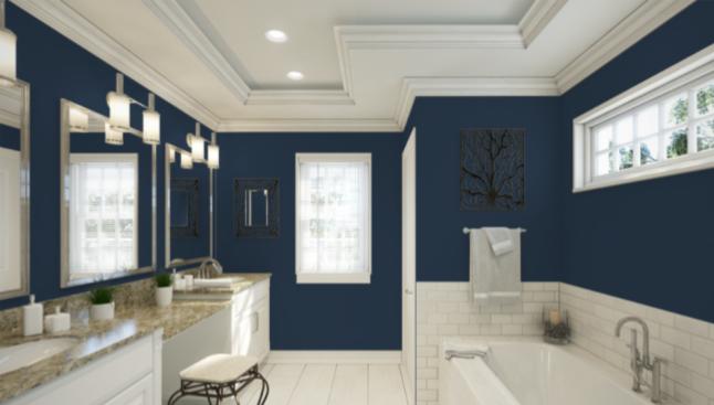 4 In the Navy by Sherwin Williams