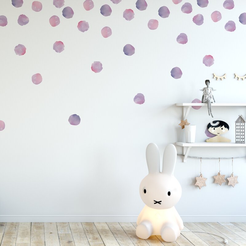 Watercolor Dots Wall Decal