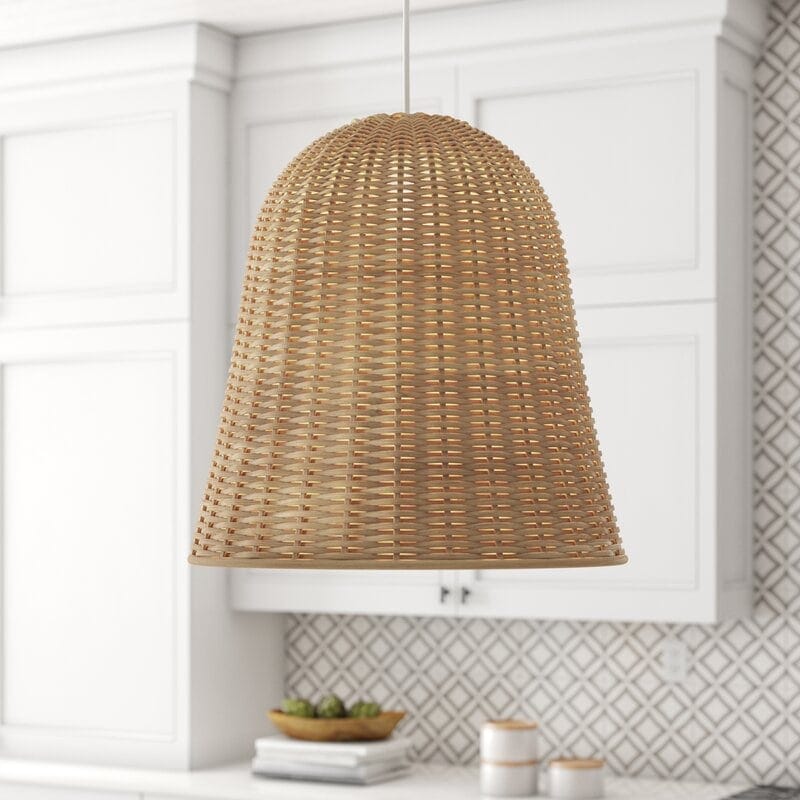Get Wicked Lighting with a Wicker Pendant