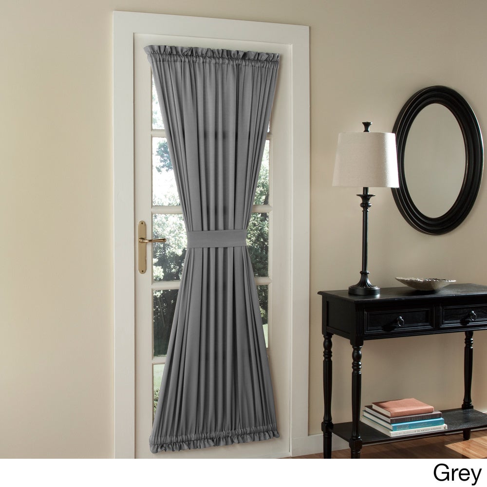 Create Privacy with a Door Curtain Panel