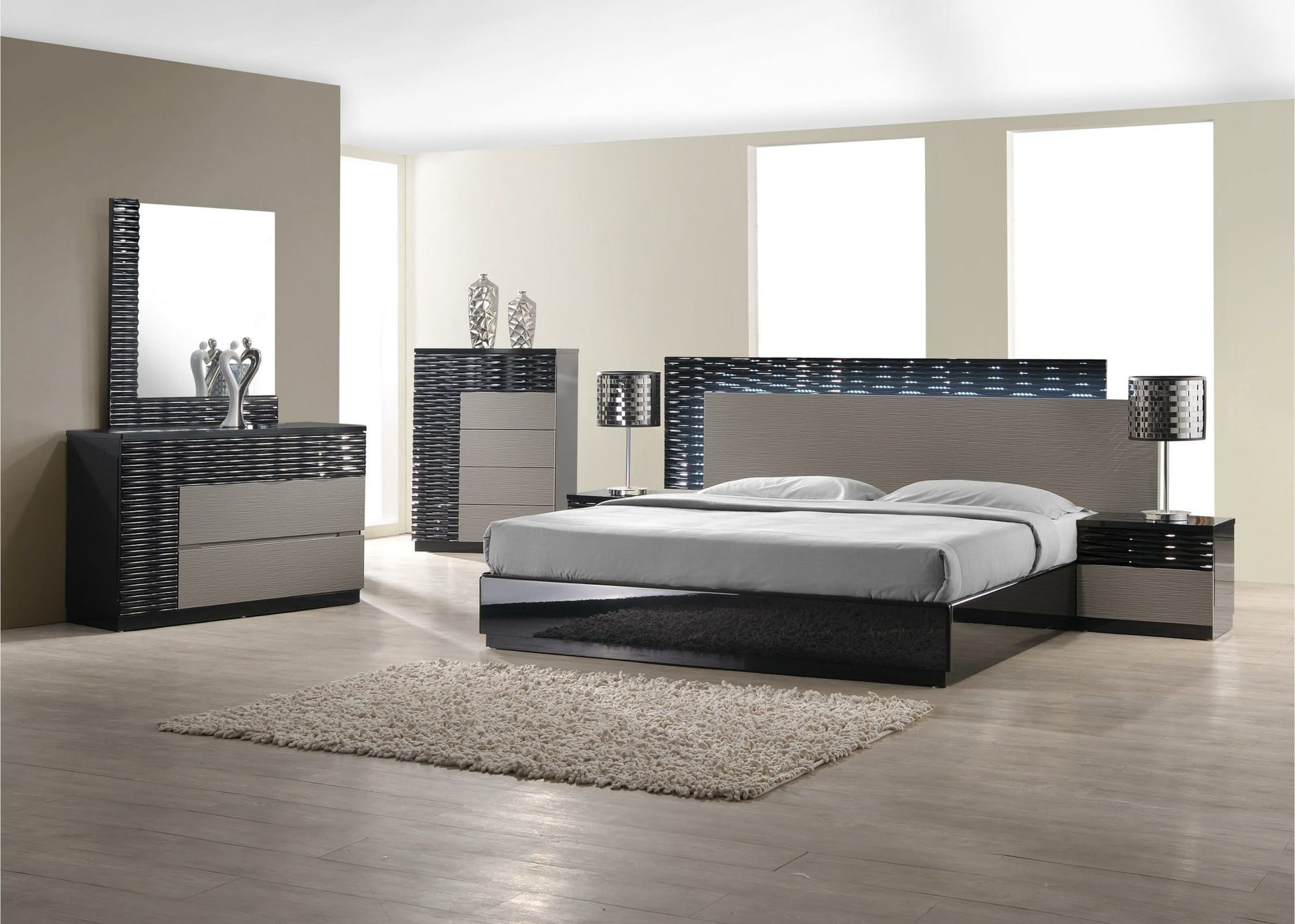 Use Sleek Dressers for a Contemporary Feel