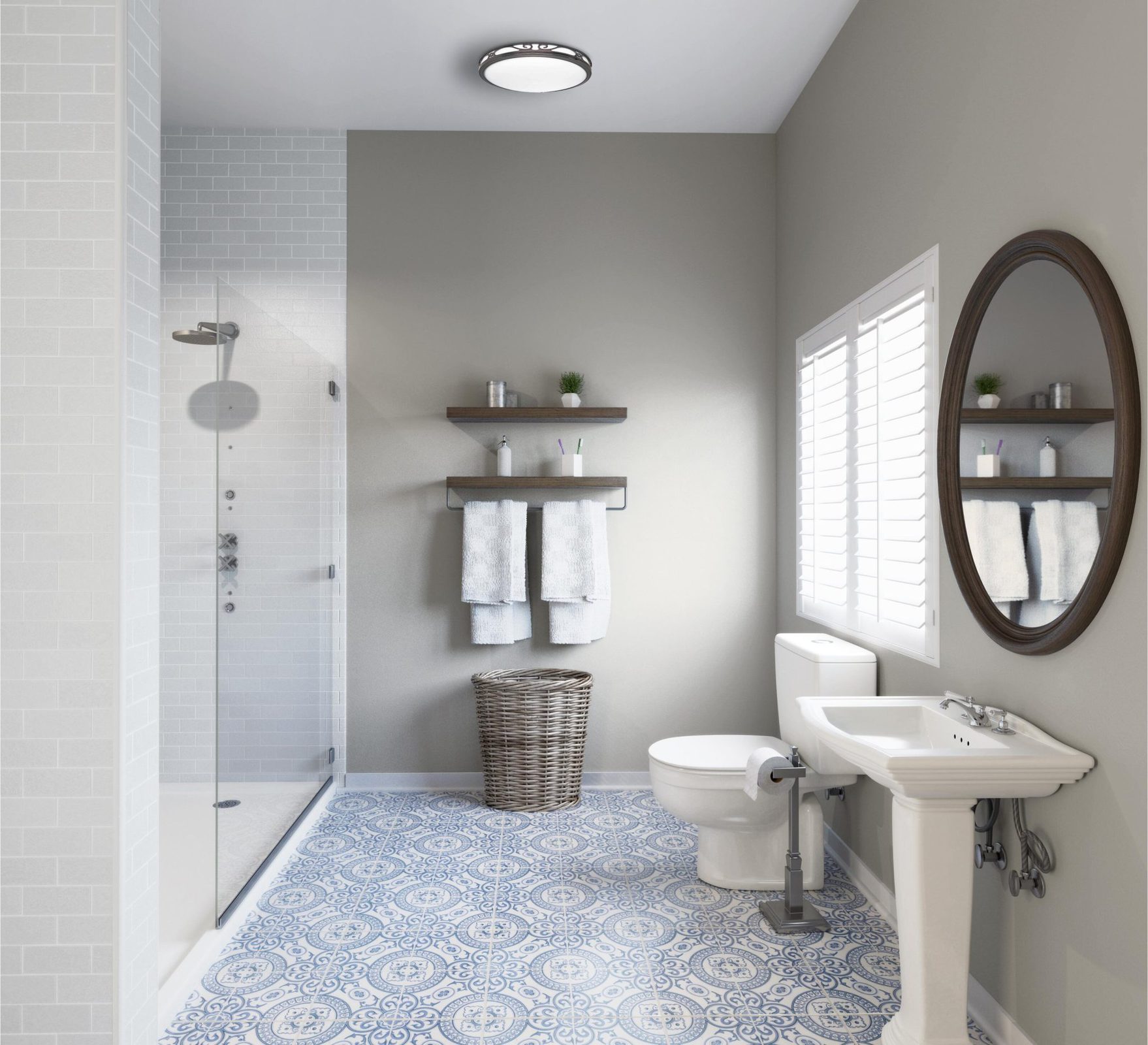 Best lighting for small bathroom