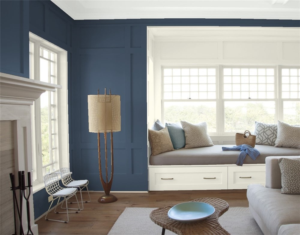 8 Newburyport Blue by Benjamin Moore