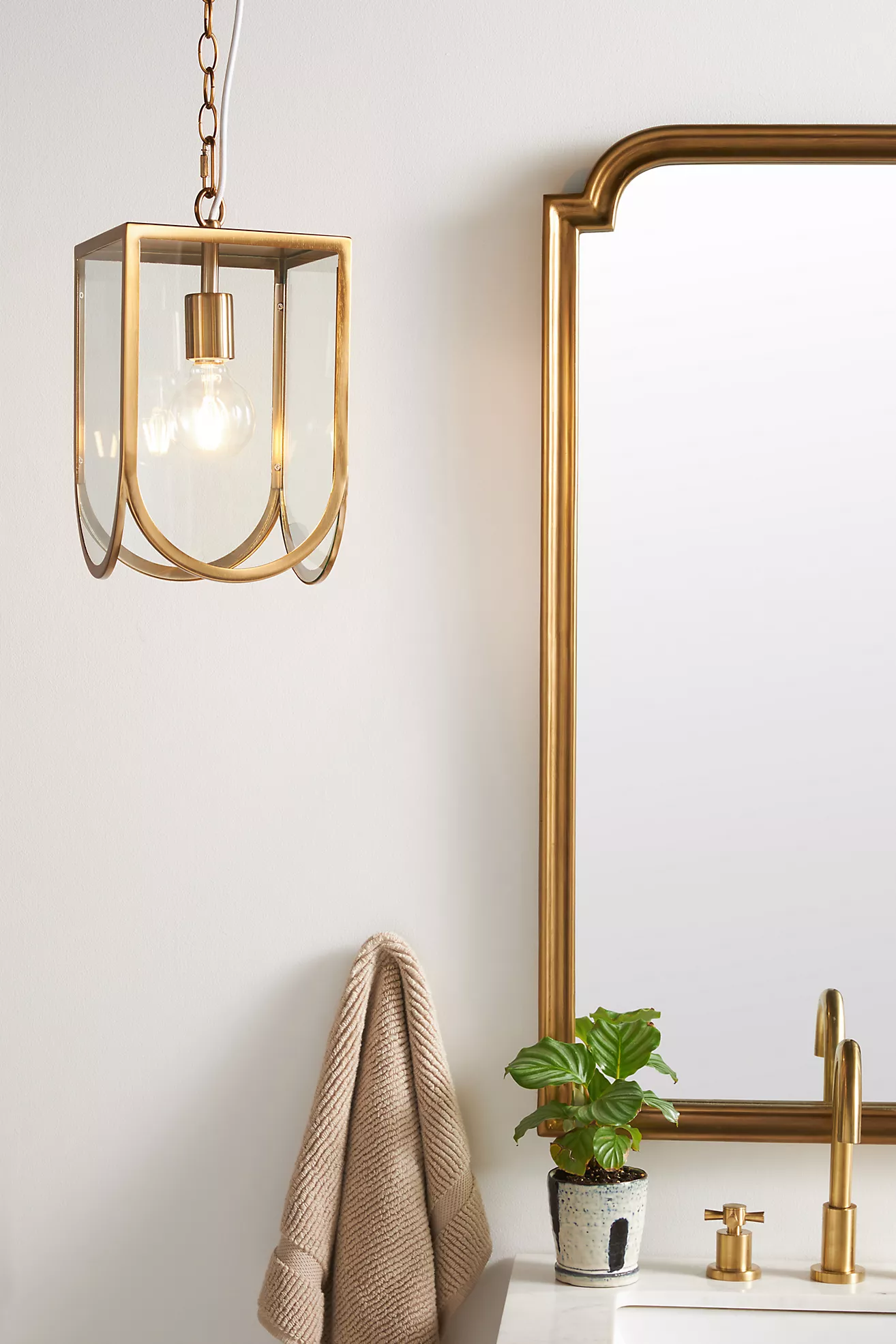 Swap Out Sconces for Small Pendants