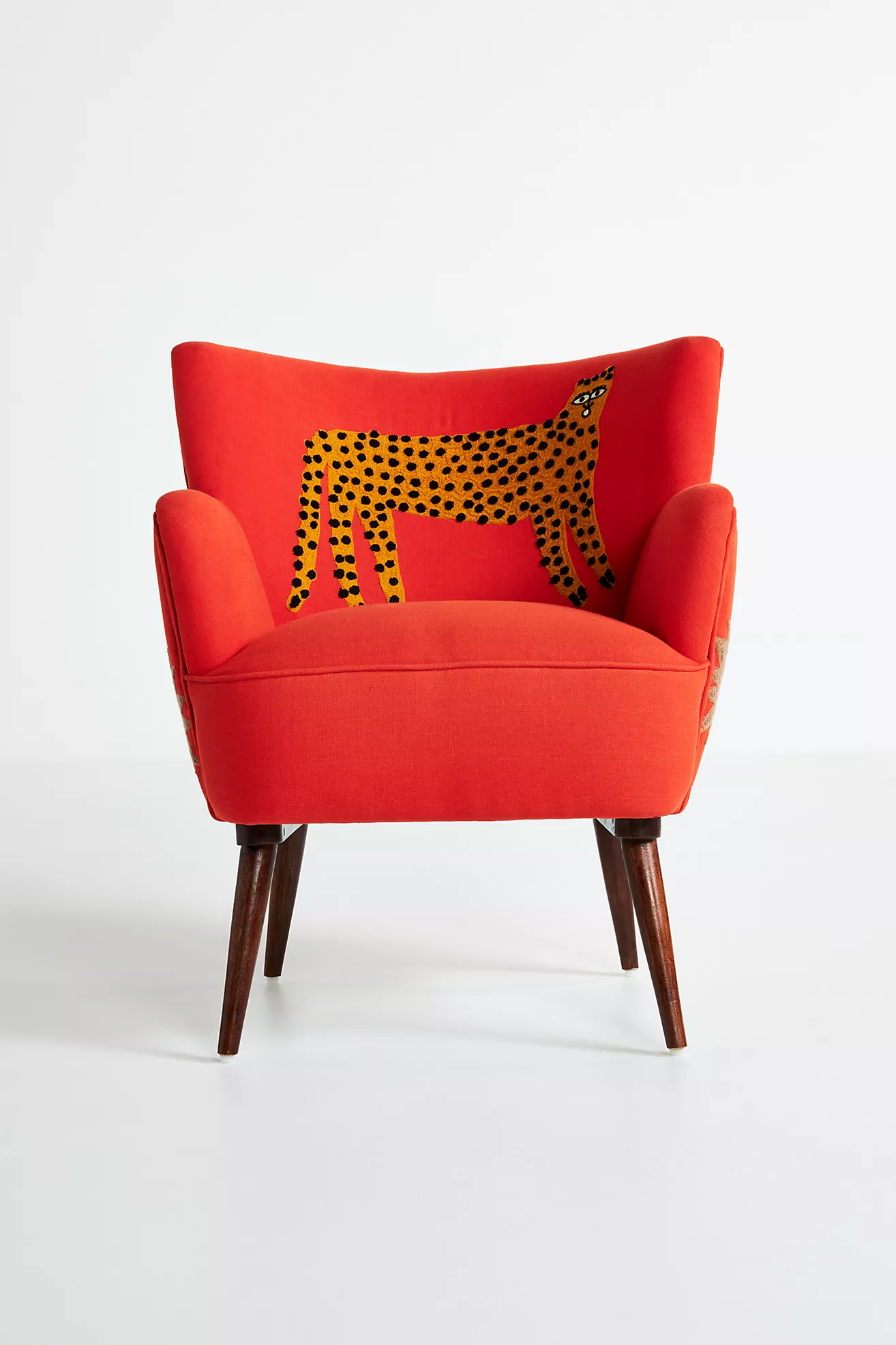 Red Catwalk Accent Chair