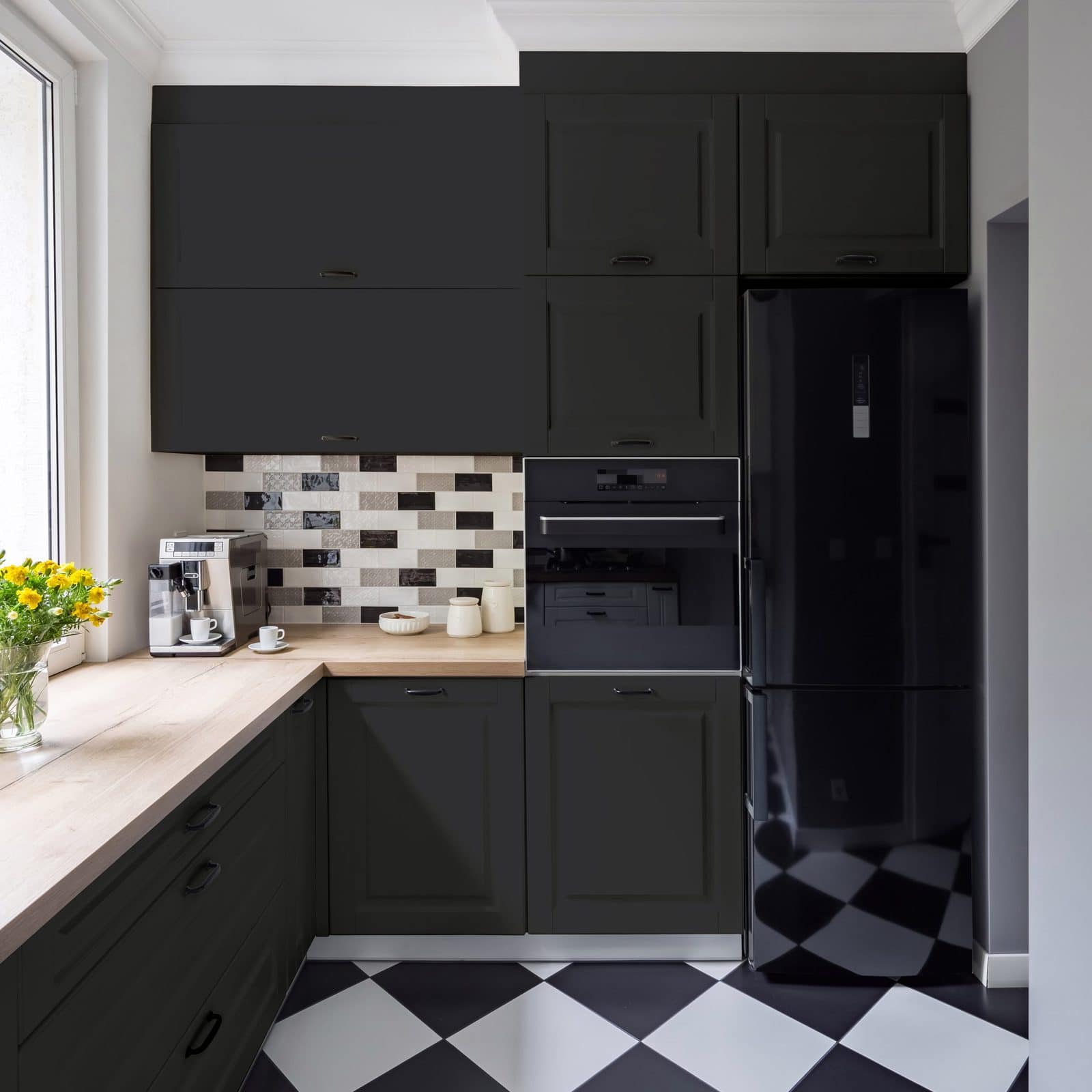 Tricorn Black by Sherwin Williams