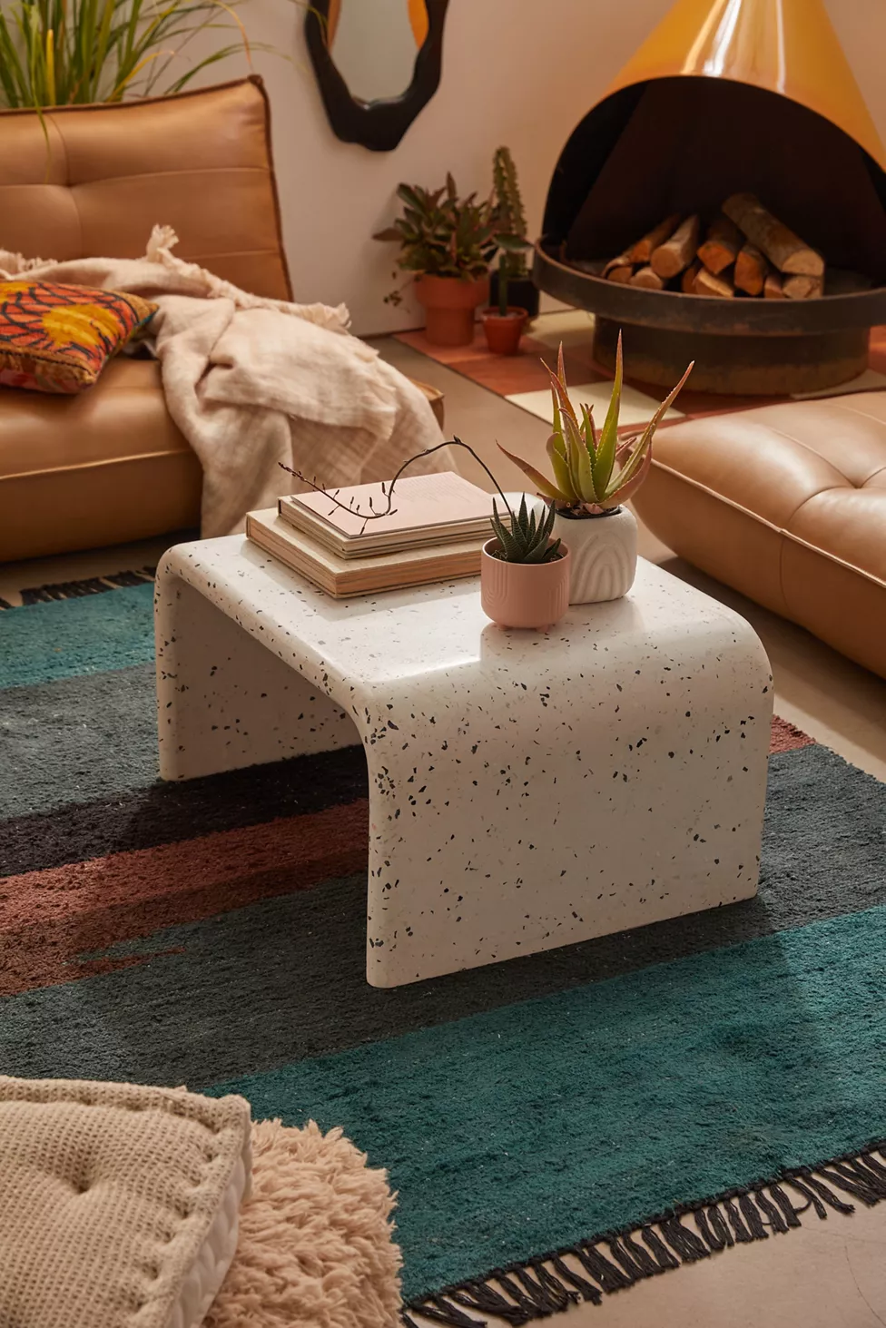 Accent a Small Space with a Terrazzo Table