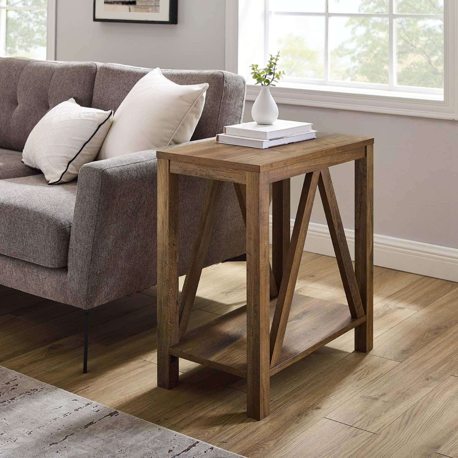 Fill in a Narrow Space with This Table