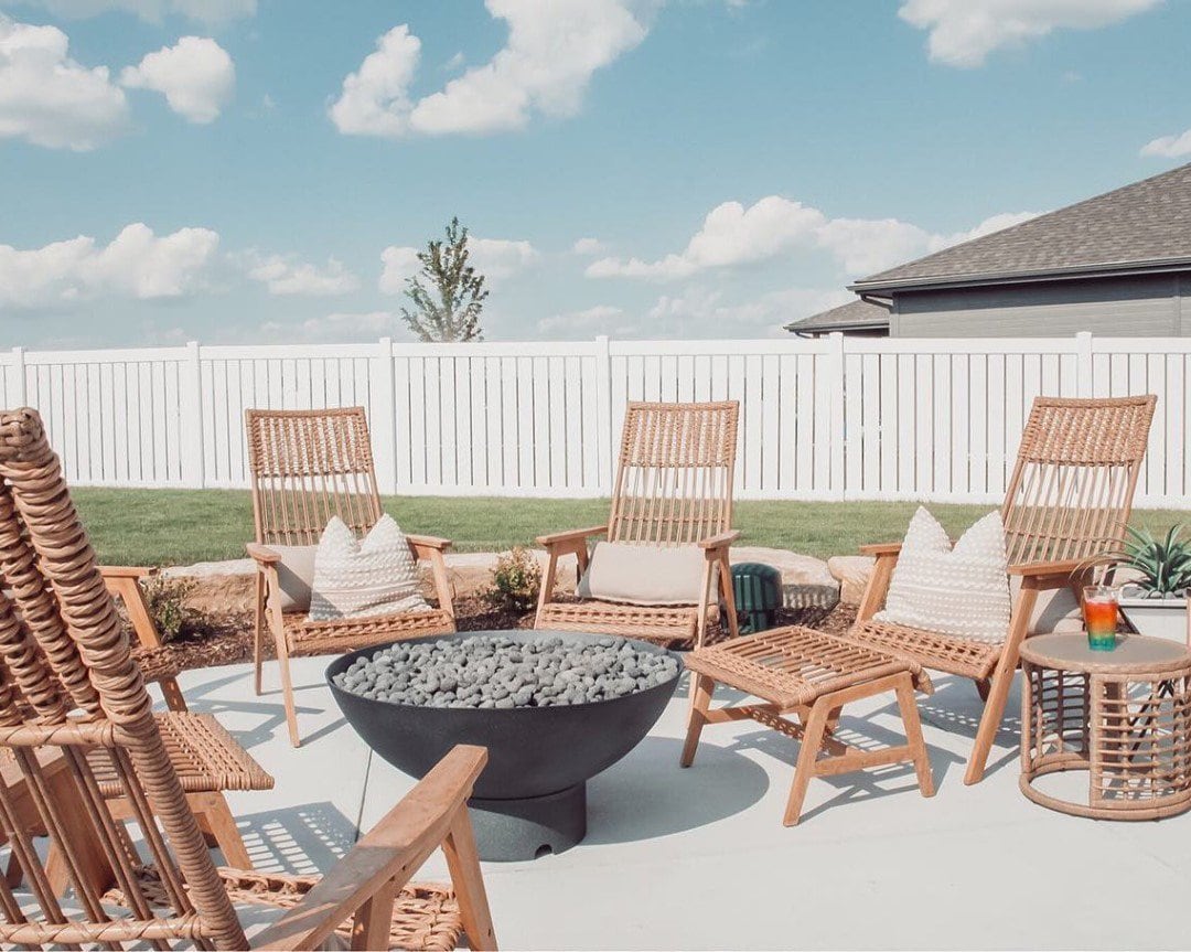 Bohemian Basket Loungers