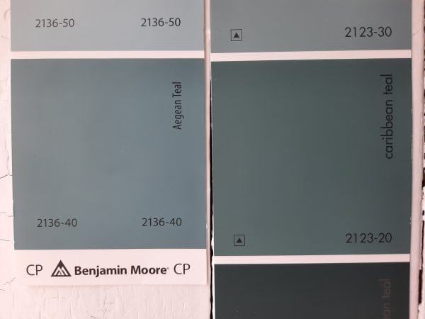 Benjamin Moore Aegean Teal Paint Color Review