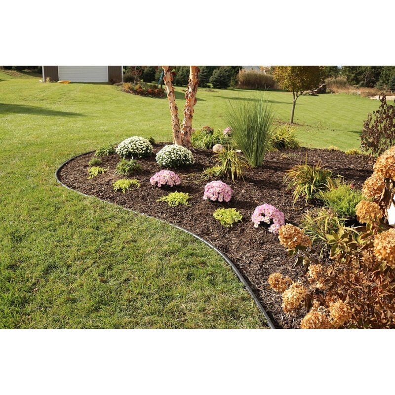 Use Lawn Edging to Create Flower Beds