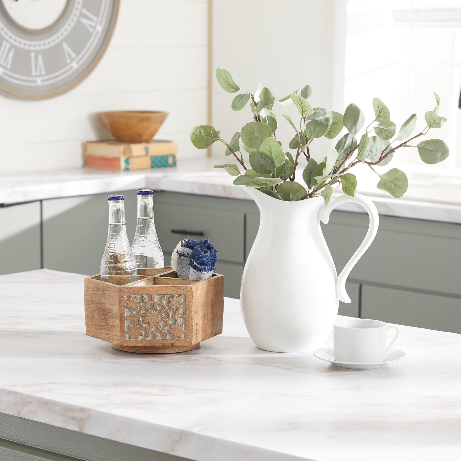 Organize with an Upgraded Lazy Susan