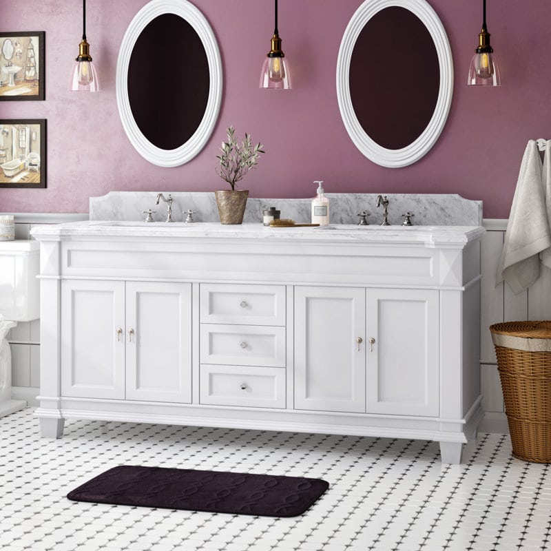 Install a Trio of Pendants Over the Vanity