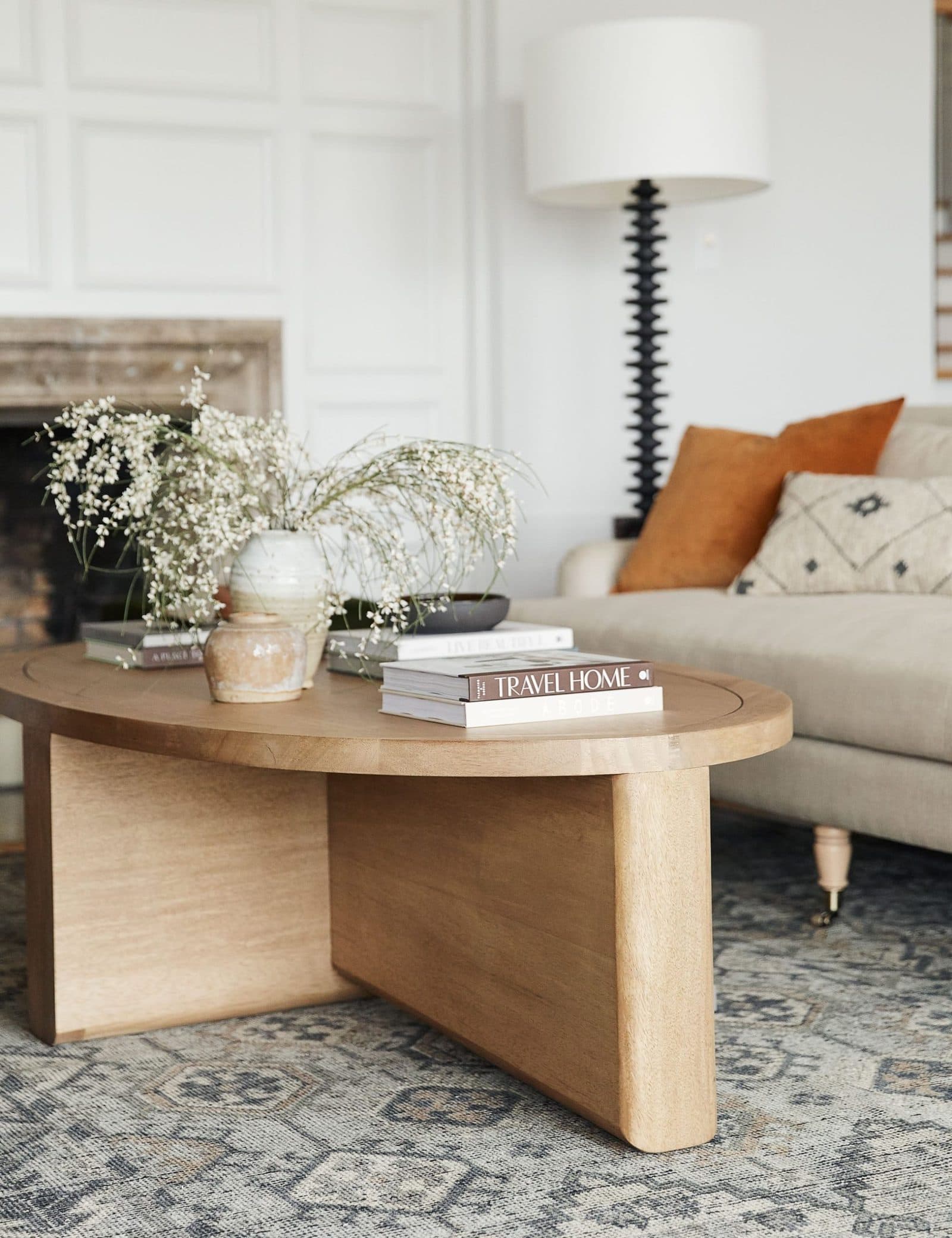 Opt for a Wood Coffee Table