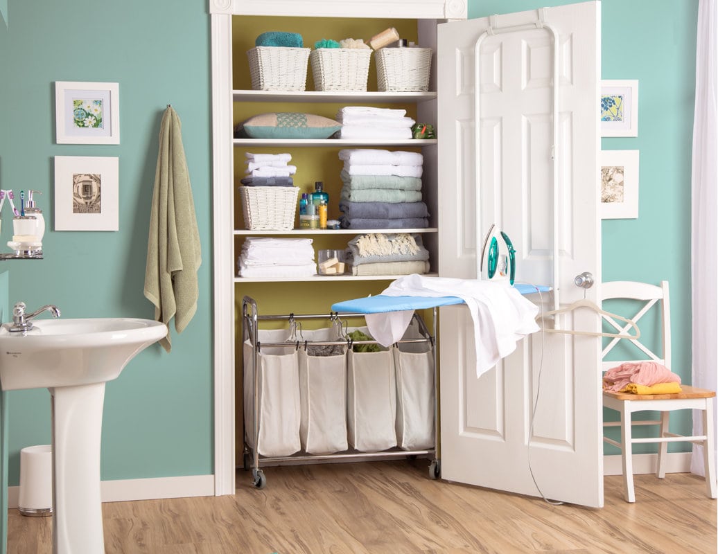 Add Your Laundry Supplies to Your Linen Closet