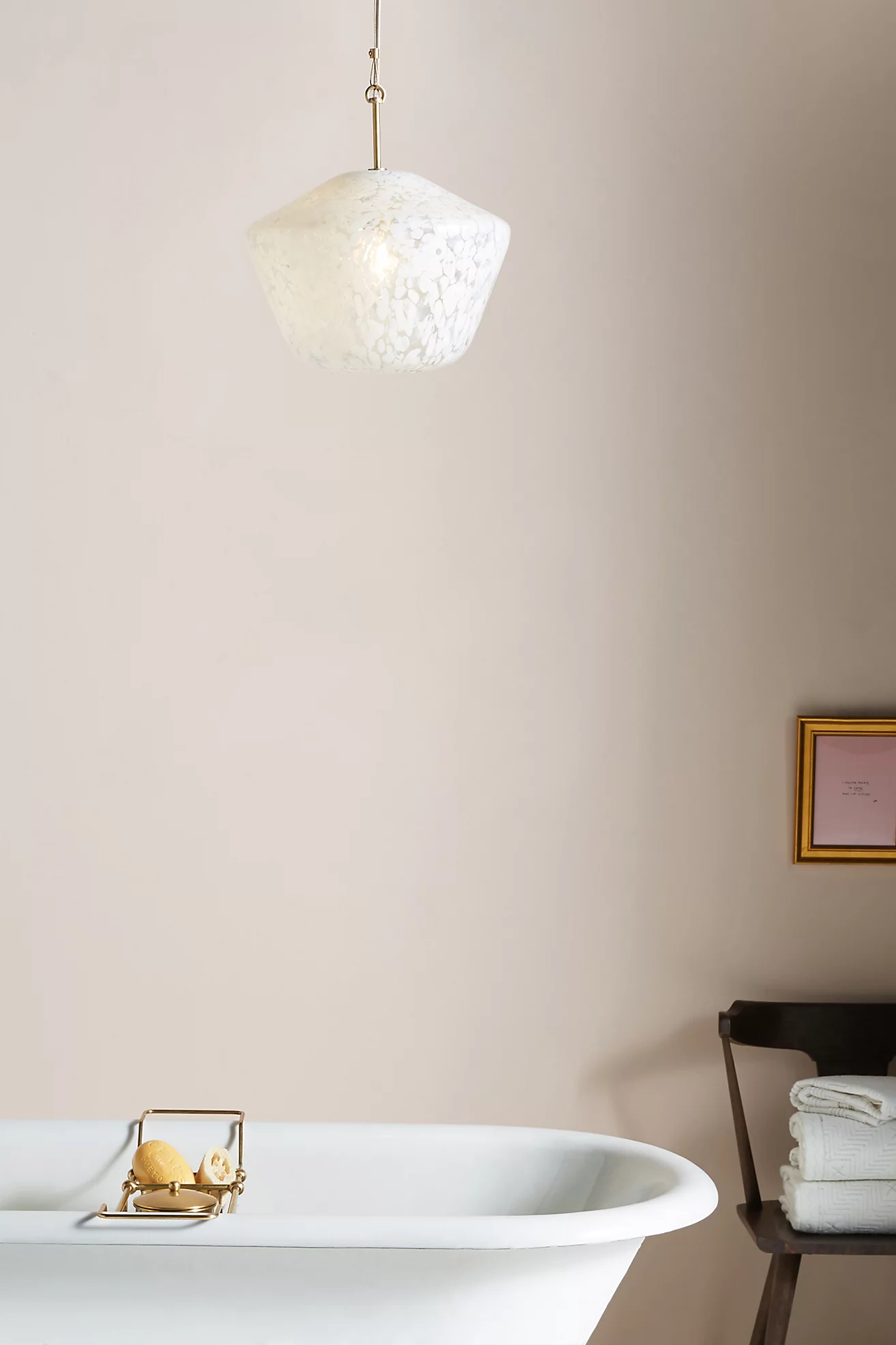 Soften Your Room with a Romantic Glass Shade