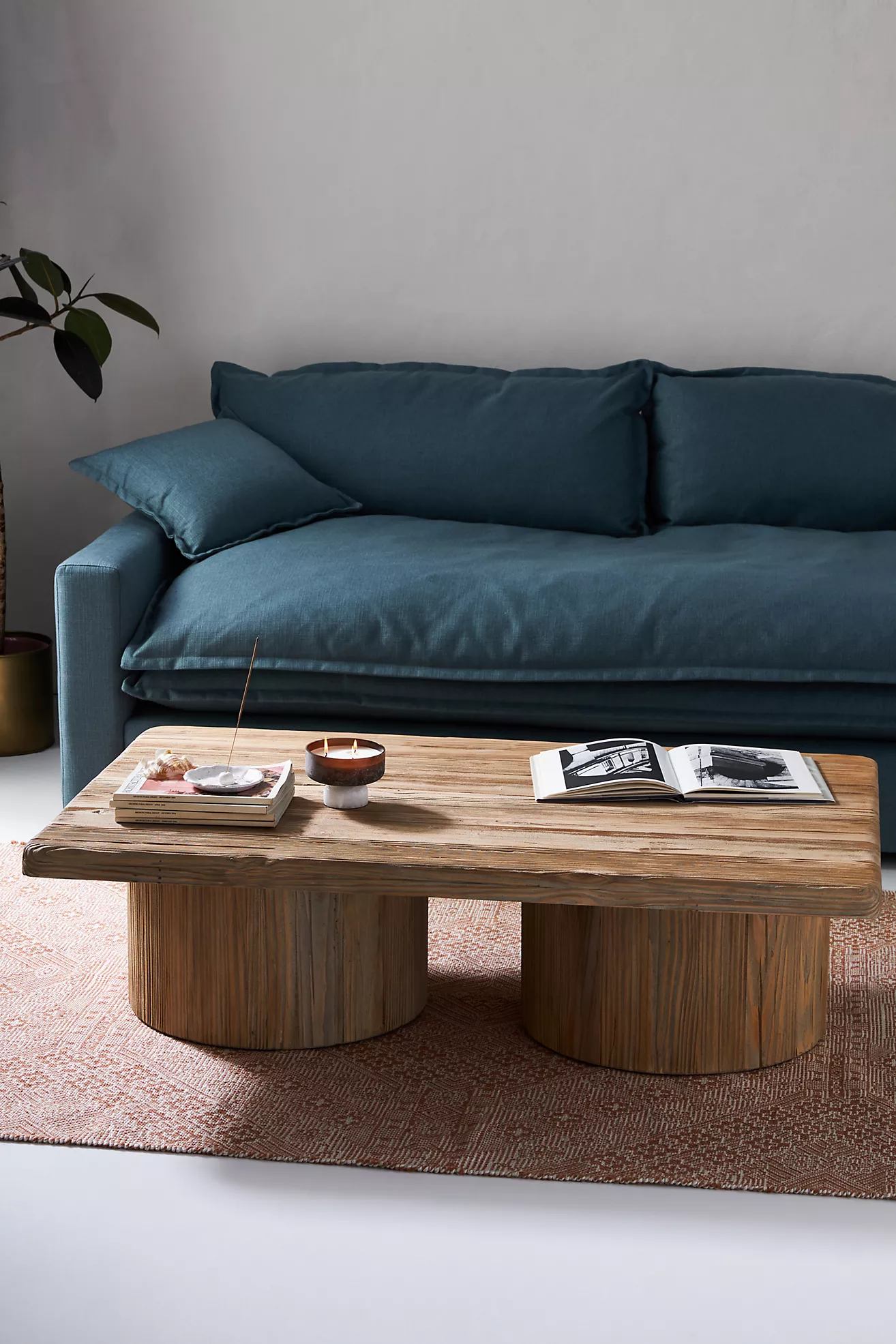 Try a Reclaimed Wood Coffee Table