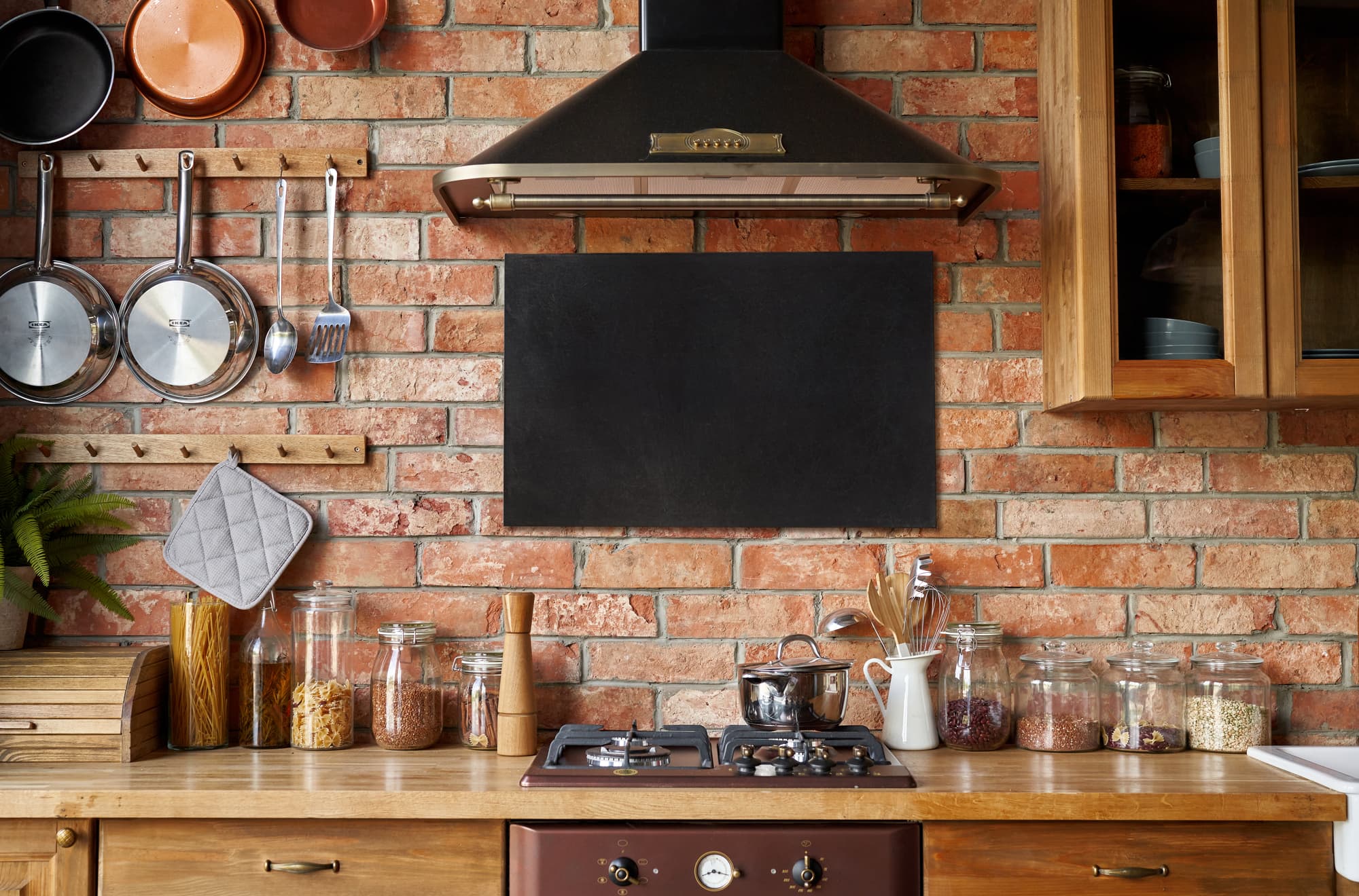 Consider Butcher Block for a Rustic Look