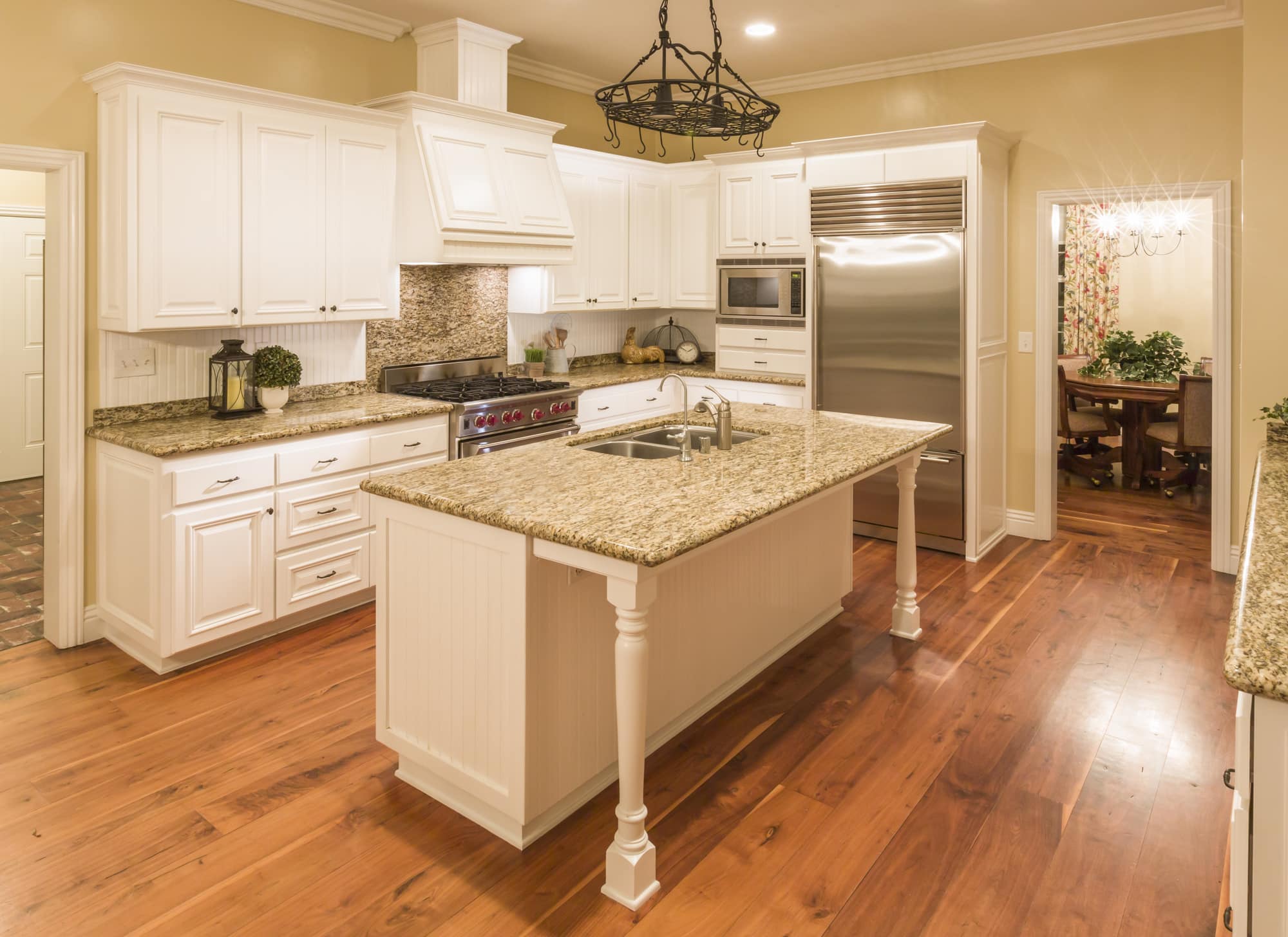 Get a Country Look with Brown Granite