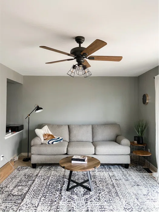 All Gray Living Room