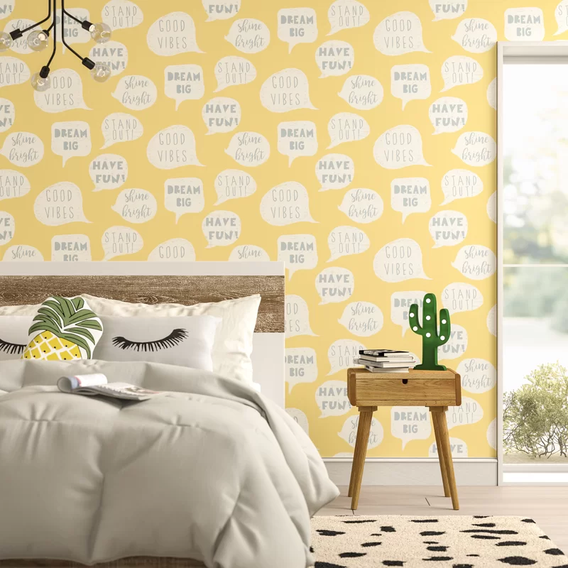 Style with Yellow Wallpaper