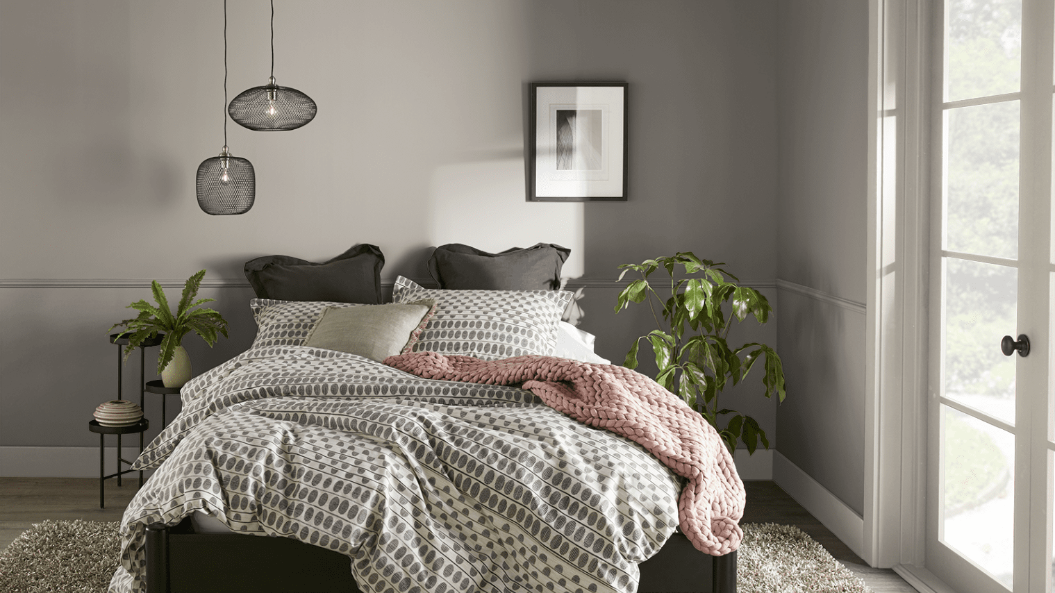 6 Rustic Taupe in the Bedroom