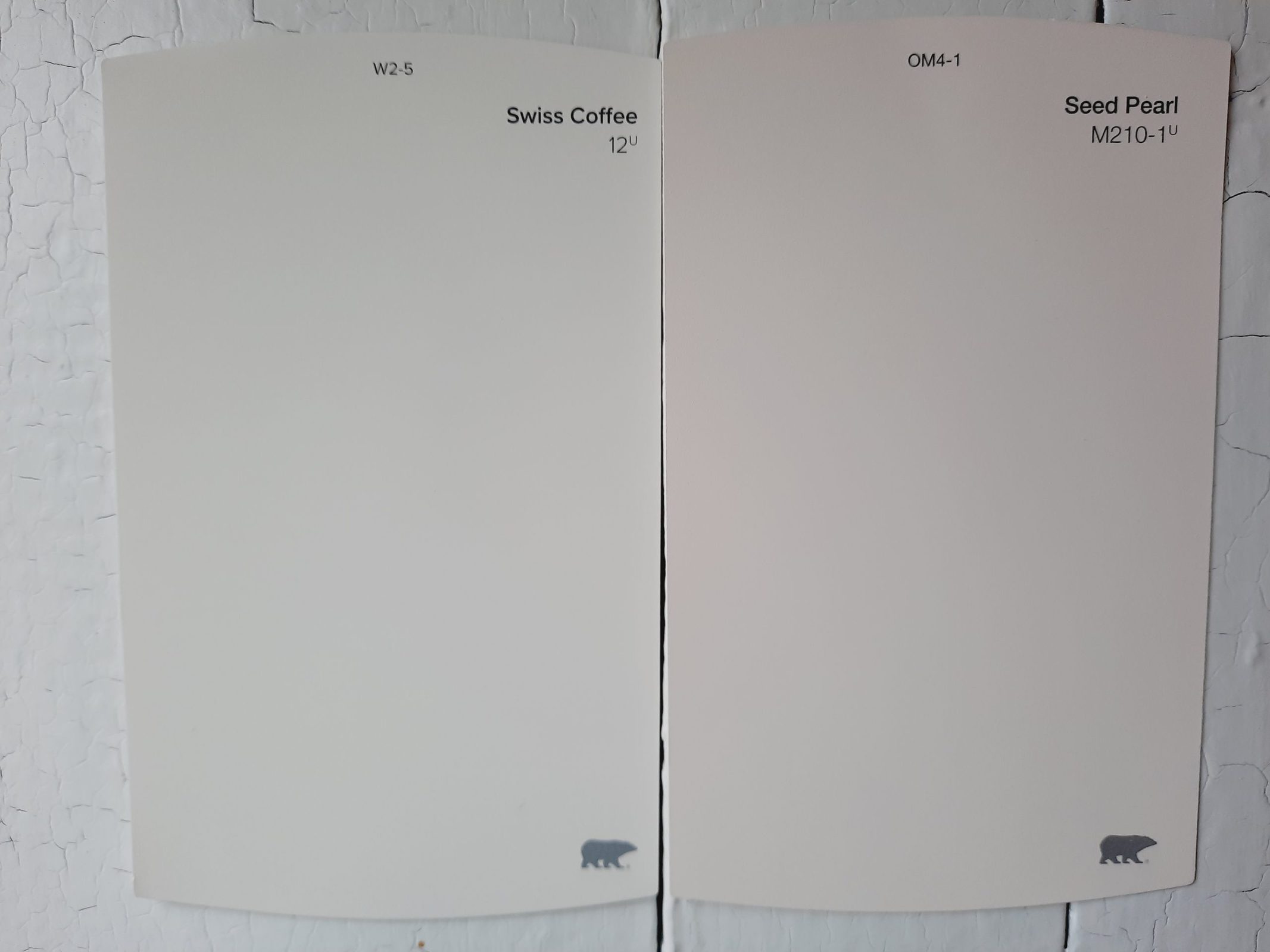 6 Swiss Coffee vs Seed Pearl by Behr scaled