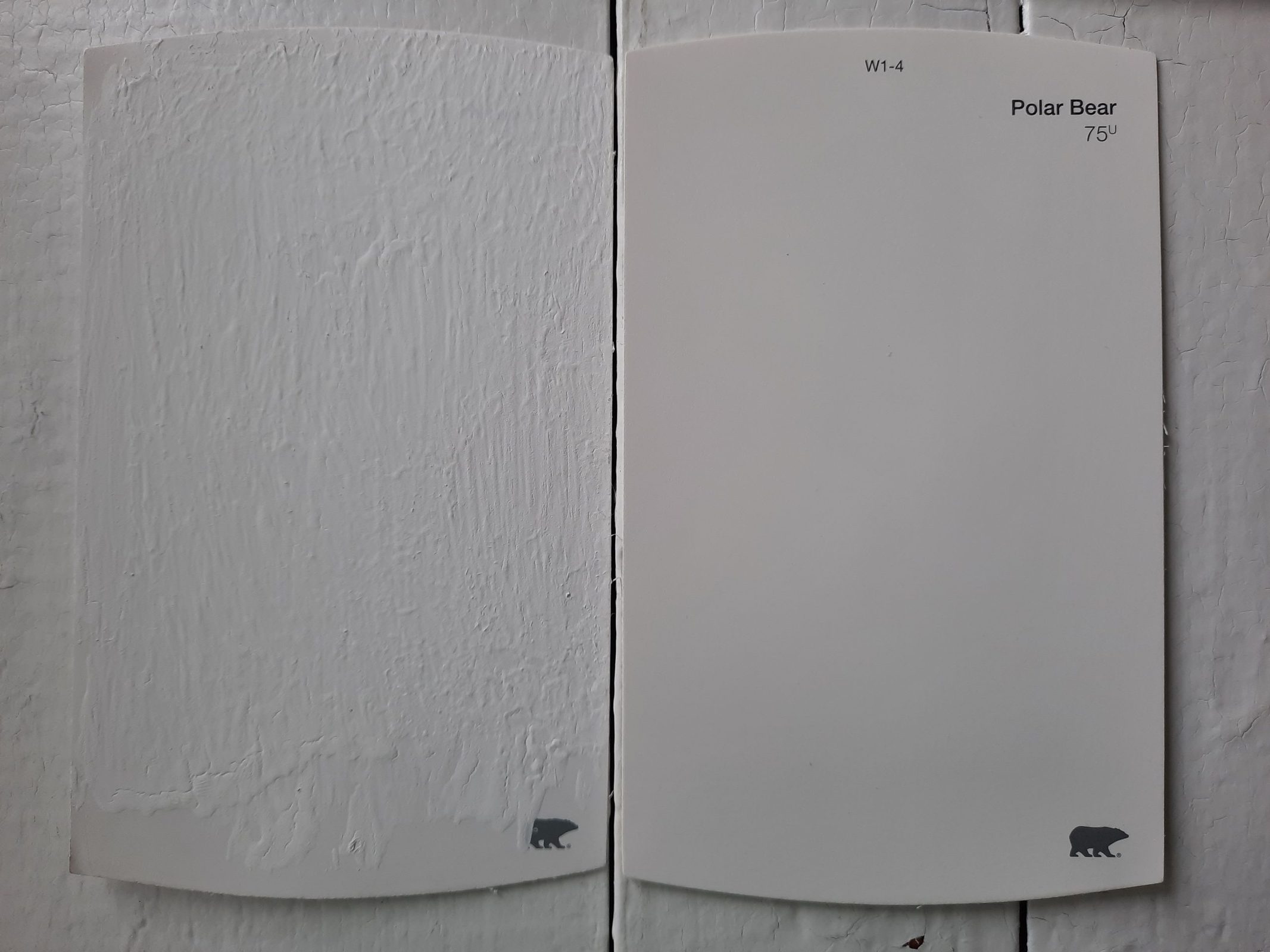7 Ultra Pure White vs Polar Bear by Behr scaled