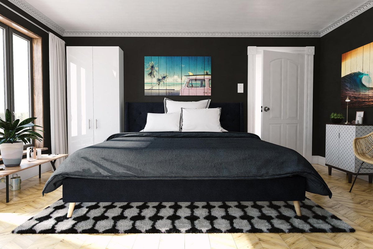 Eclectic Modern Bedroom Design